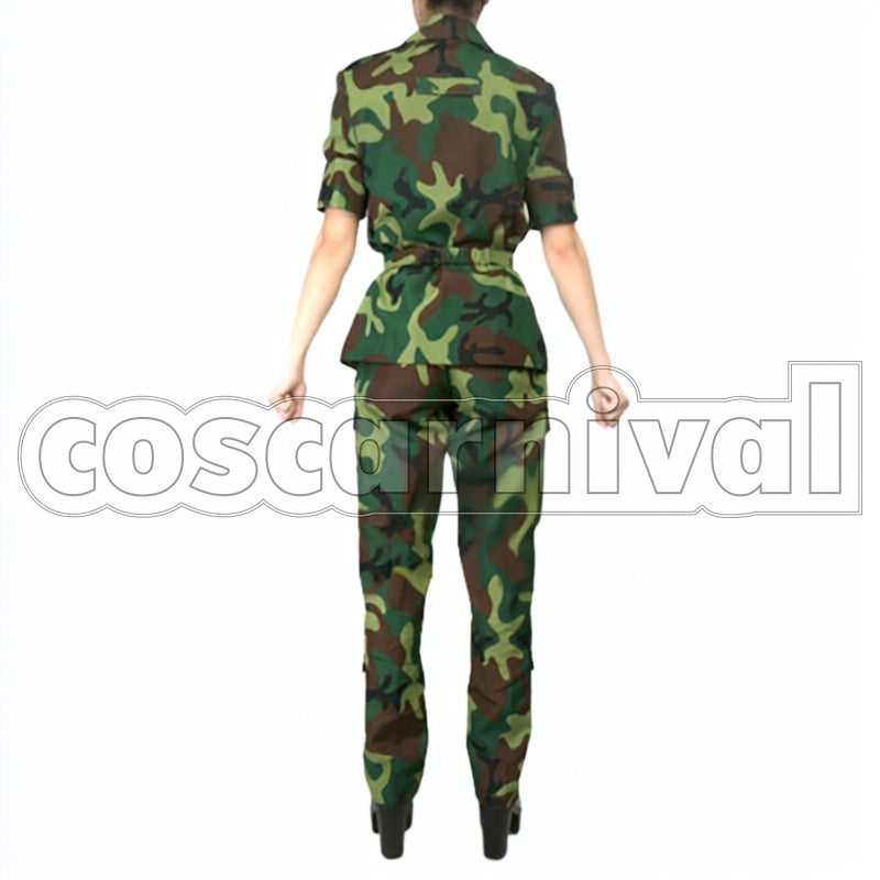 nite Kaku Tatakaeri Youji Itami cosplay costume from GATE: Jieitai Kanochi, back view