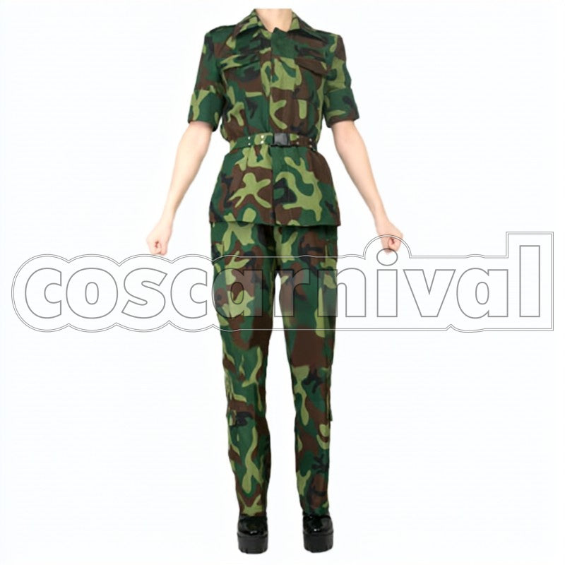 GATE cosplay costume, front view