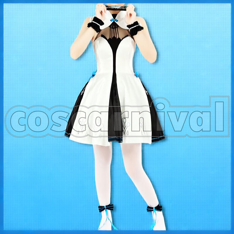Barbara Concert Cosplay cosplay costume from Genshin Impact, front view 2