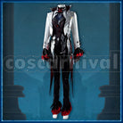 Fatui Harbingers Arlecchino The Knave Cosplay cosplay costume from Genshin Impact, front view 2