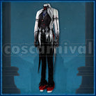 Fatui Harbingers Arlecchino The Knave Cosplay cosplay costume from Genshin Impact, front view 3