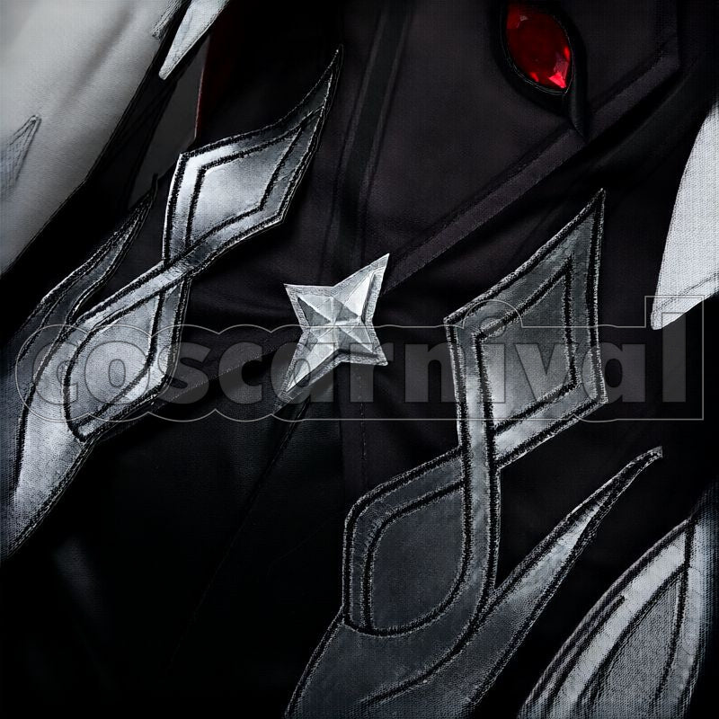 Fatui Harbingers Arlecchino The Knave Cosplay cosplay costume from Genshin Impact, detail-4