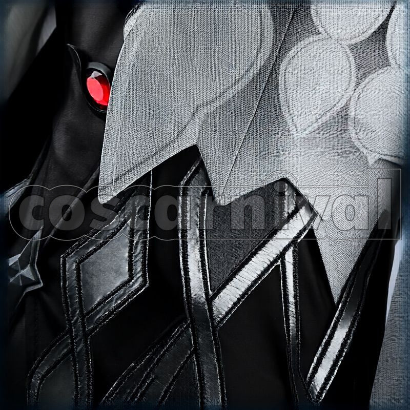 Fatui Harbingers Arlecchino The Knave Cosplay cosplay costume from Genshin Impact, detail-8