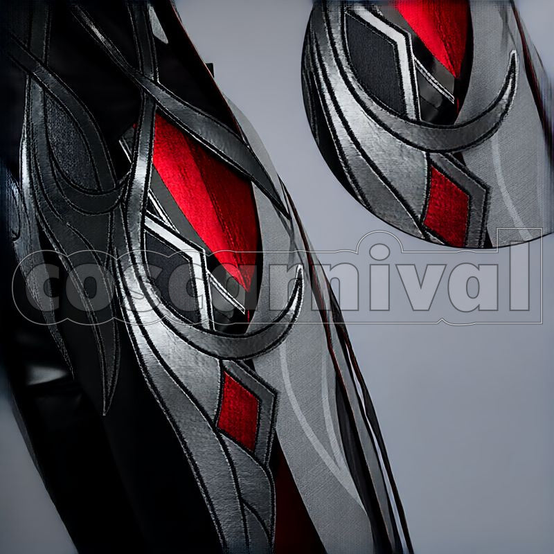 Fatui Harbingers Arlecchino The Knave Cosplay cosplay costume from Genshin Impact, detail-9