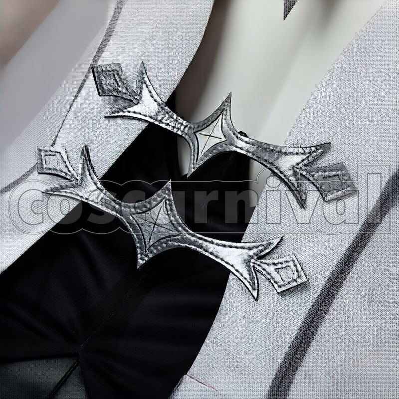 Fatui Harbingers Arlecchino The Knave Cosplay cosplay costume from Genshin Impact, detail-10