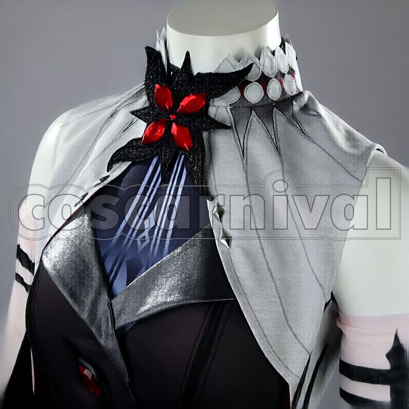 Fatui Harbingers Arlecchino The Knave Cosplay cosplay costume from Genshin Impact, detail-11