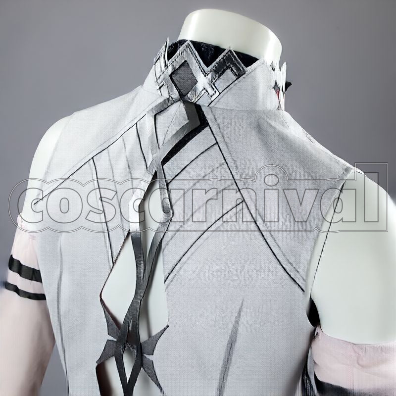 Fatui Harbingers Arlecchino The Knave Cosplay cosplay costume from Genshin Impact, back view 3