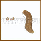Inazuma Gorou Cosplay cosplay costume from Genshin Impact, accessory set view