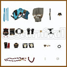 Inazuma Gorou Cosplay cosplay costume from Genshin Impact, set view