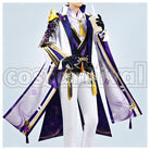 Inazuma Kamisato Ayato Cosplay cosplay costume from Genshin Impact, front view 1