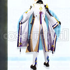 Inazuma Kamisato Ayato Cosplay cosplay costume from Genshin Impact, back view