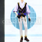 Inazuma Kamisato Ayato Cosplay cosplay costume from Genshin Impact, front view 4