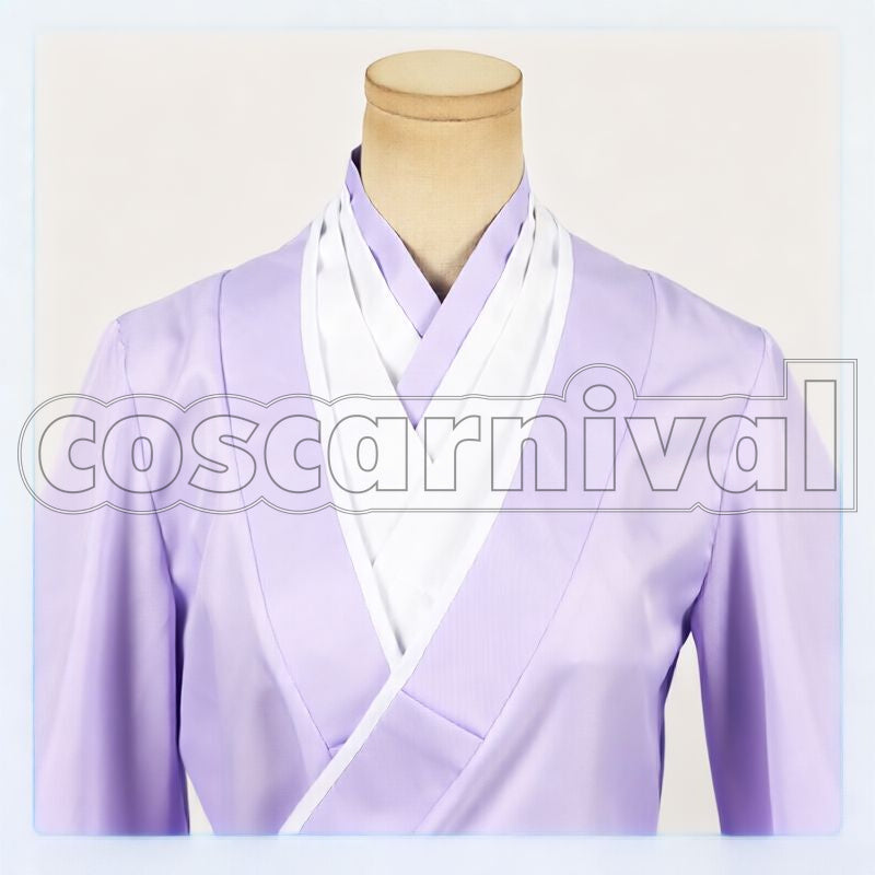 Inazuma Kamisato Ayato Cosplay cosplay costume from Genshin Impact, front view 6