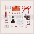 Inazuma Yoimiya Cosplay cosplay costume from Genshin Impact, set view