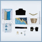 Liyue Chongyun Cosplay cosplay costume from Genshin Impact, set view