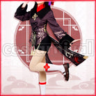 Liyue Hu Tao Cosplay cosplay costume from Genshin Impact, front view 4