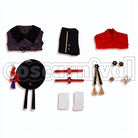 Liyue Hu Tao Cosplay cosplay costume from Genshin Impact, set view