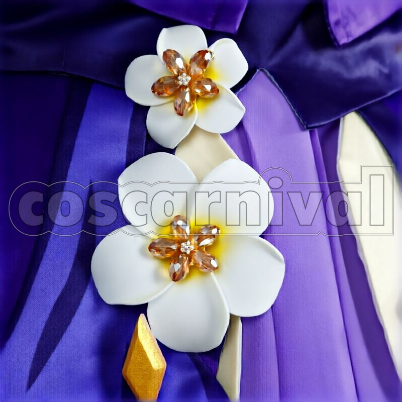 Liyue Keqing Cosplay cosplay costume from Genshin Impact, detail-5
