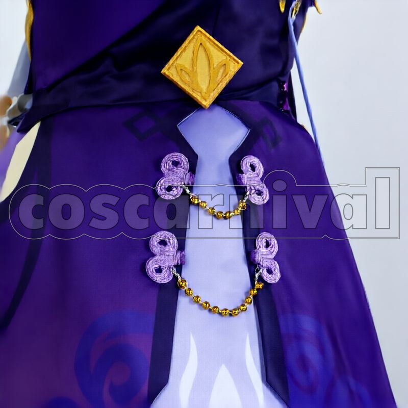 Liyue Keqing Cosplay cosplay costume from Genshin Impact, detail-6