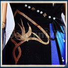 Liyue Keqing Opulent Splendor Cosplay cosplay costume from Genshin Impact, detail-5