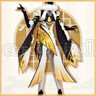 Liyue Ningguang Cosplay cosplay costume from Genshin Impact, back view 1
