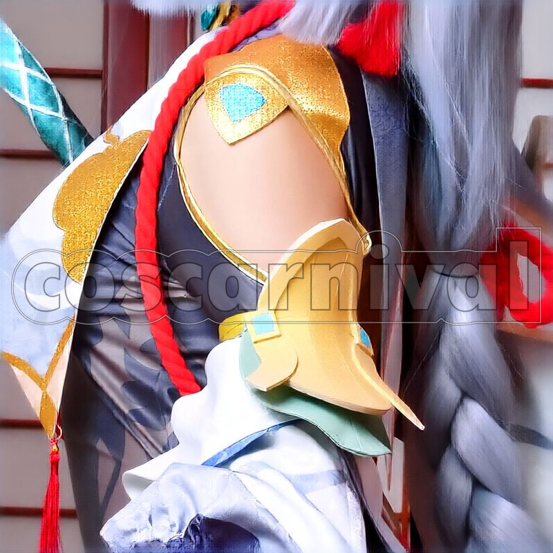 Liyue Shenhe Cosplay cosplay costume from Genshin Impact, detail-4