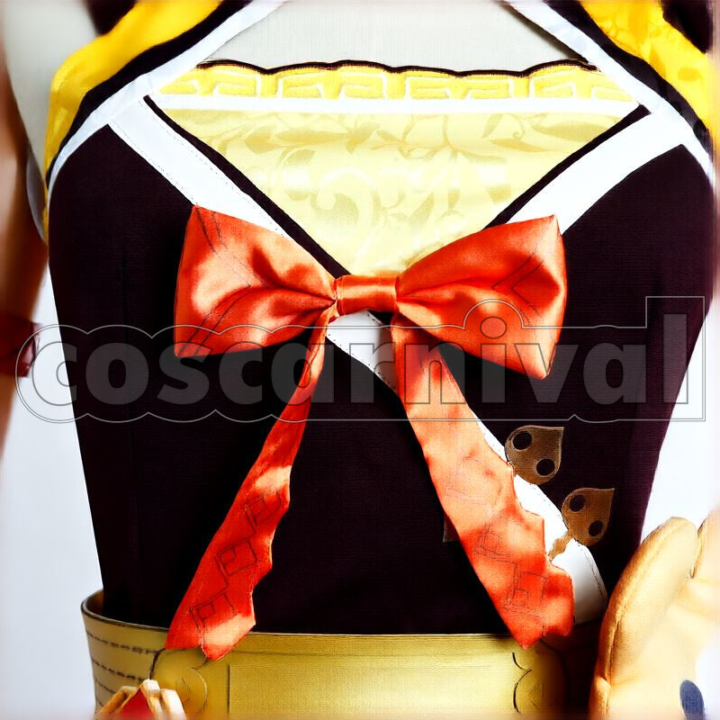 Liyue Xiangling Cosplay cosplay costume from Genshin Impact, detail-2