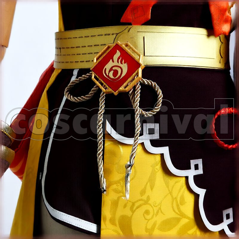 Liyue Xiangling Cosplay cosplay costume from Genshin Impact, detail-4