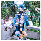 Liyue Xingqiu Cosplay cosplay costume from Genshin Impact, front view 1