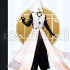 Liyue Zhongli Rex Lapis Morax Divine Outfit Cosplay cosplay costume from Genshin Impact, back view