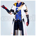 Mondstadt Albedo Kreideprinz Alchemist Cosplay cosplay costume from Genshin Impact, front view 1