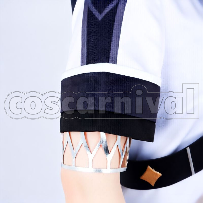 Mondstadt Albedo Kreideprinz Alchemist Cosplay cosplay costume from Genshin Impact, detail-1