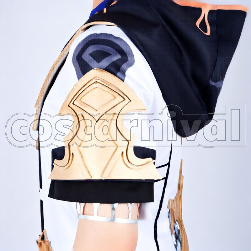 Mondstadt Albedo Kreideprinz Alchemist Cosplay cosplay costume from Genshin Impact, detail-3