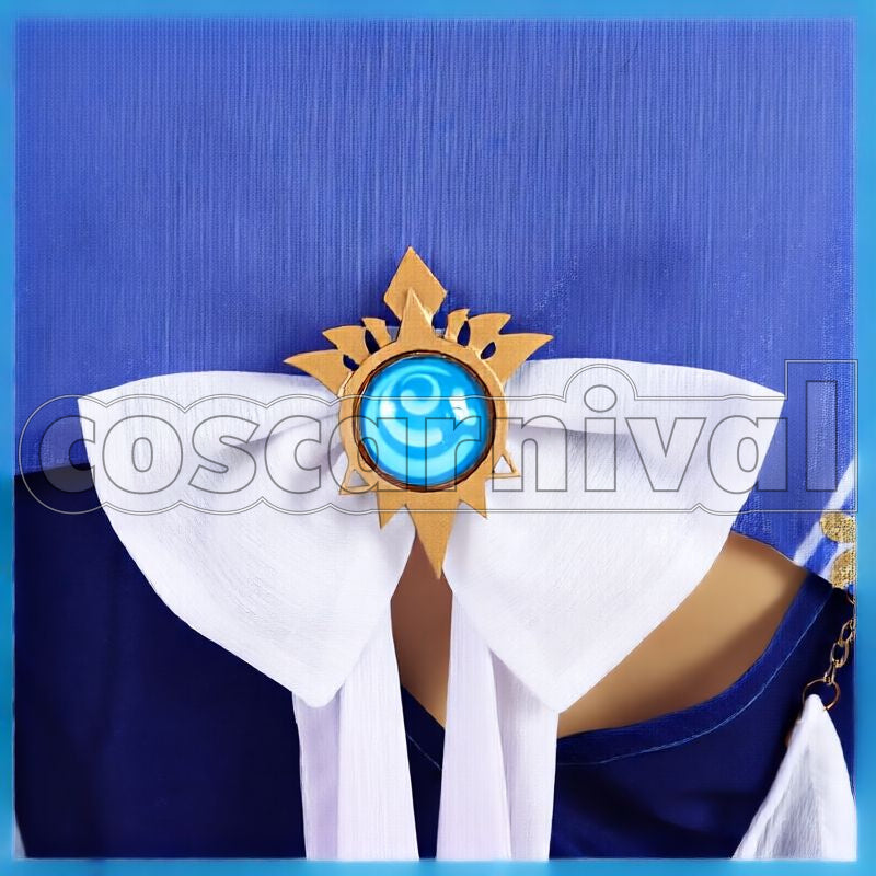Mondstadt Barbara Summertime Sparkle Cosplay cosplay costume from Genshin Impact, detail-4