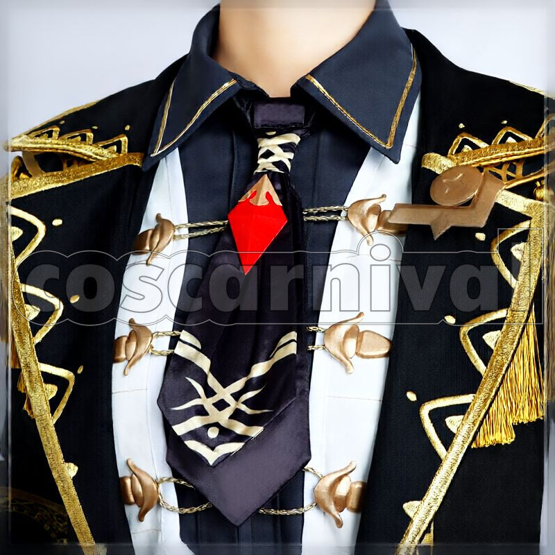 Mondstadt Diluc Cosplay cosplay costume from Genshin Impact, detail-1
