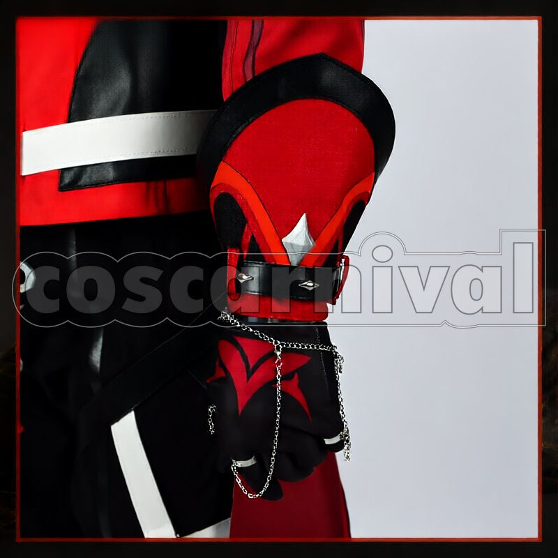 Genshin Impact Mondstadt Diluc Red Dead of Night Cosplay Costume ...
