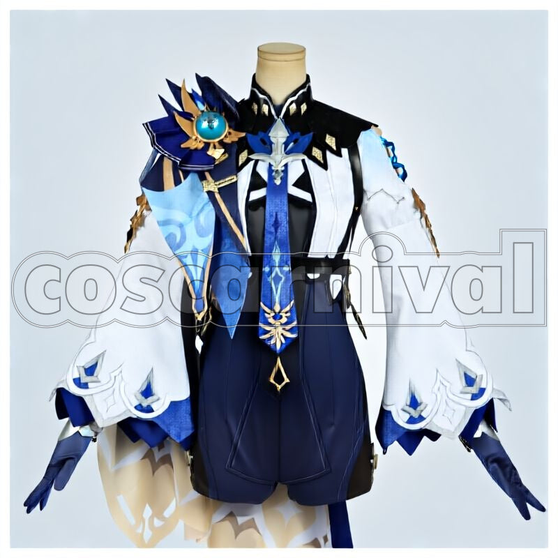 Mondstadt Eula Cosplay cosplay costume from Genshin Impact, front view 1