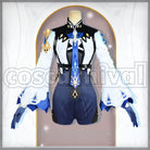 Mondstadt Eula Cosplay cosplay costume from Genshin Impact, set view 2