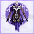 Mondstadt Fischl Cosplay cosplay costume from Genshin Impact, front view 2