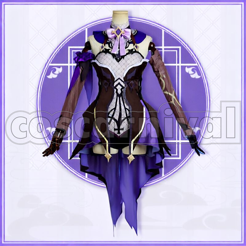 Mondstadt Fischl Cosplay cosplay costume from Genshin Impact, front view 2