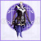 Mondstadt Fischl Cosplay cosplay costume from Genshin Impact, front view 3