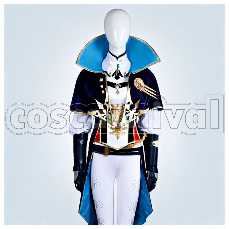 Mondstadt Jean Cosplay cosplay costume from Genshin Impact, front view 1