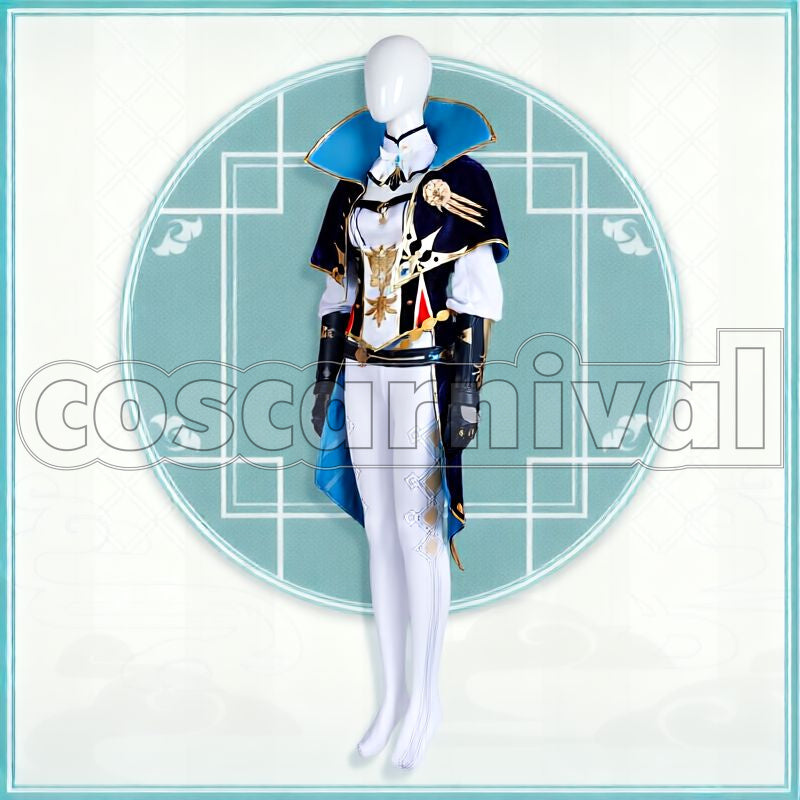 Mondstadt Jean Cosplay cosplay costume from Genshin Impact, front view 4