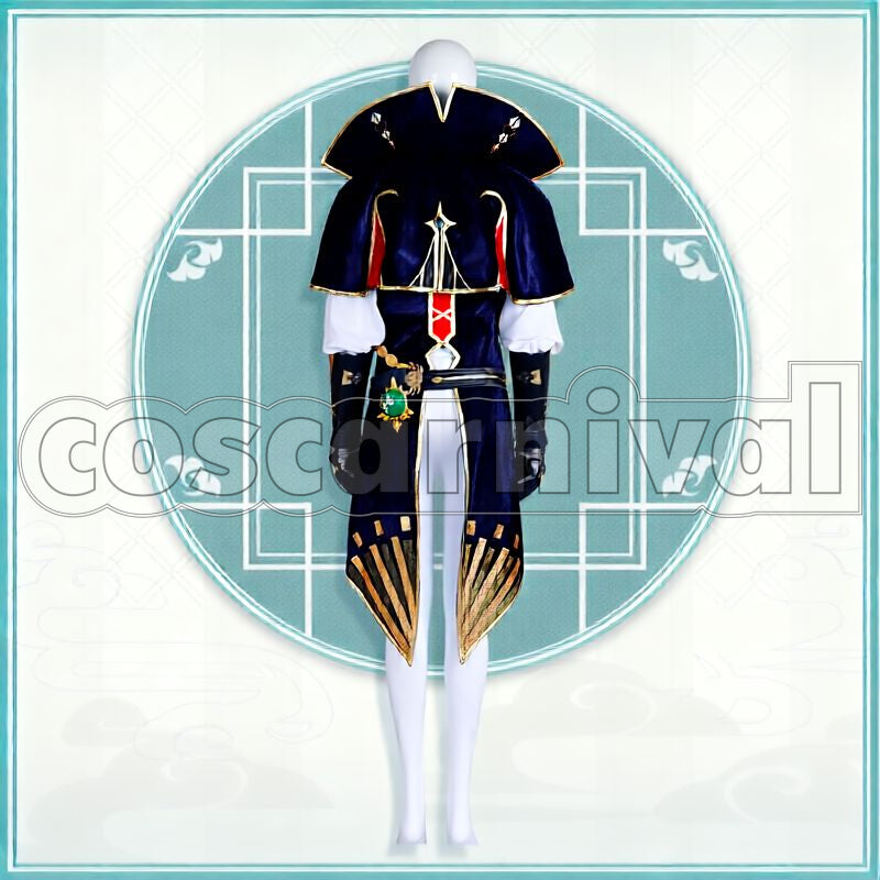 Mondstadt Jean Cosplay cosplay costume from Genshin Impact, back view 1