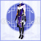 Mondstadt Lisa Cosplay cosplay costume from Genshin Impact, front view 4
