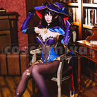 Mondstadt Mona Cosplay cosplay costume from Genshin Impact, front view 3