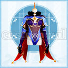 Mondstadt Mona Cosplay cosplay costume from Genshin Impact, front view 2