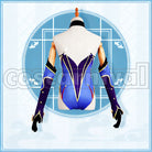 Mondstadt Mona Cosplay cosplay costume from Genshin Impact, back view 2