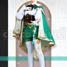 Mondstadt Venti Cosplay cosplay costume from Genshin Impact, front view 3