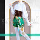 Mondstadt Venti Cosplay cosplay costume from Genshin Impact, front view 4